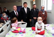 Pediatri Hematoloji hastası çocuklar için moral gecesi düzenlendi