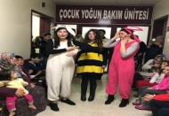 Pediatri Servisinde tedavi gören çocuklar için moral etkinliği