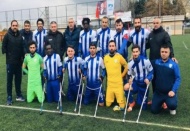 Pendik Engelliler Ampute Futbol Takımı’nı 1-0 yendiler