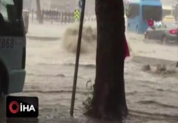 Pendik'de yoğun yağış
