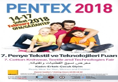 PENTEX Fuarı 14 Şubat’ta açılacak