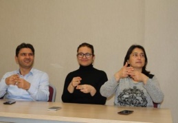 Personel işaret dili eğitimi aldı