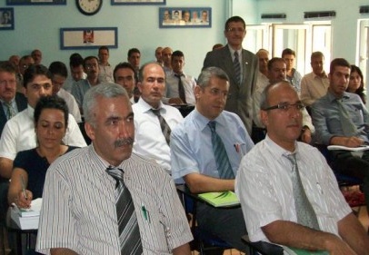 Personele eğitim veriliyor