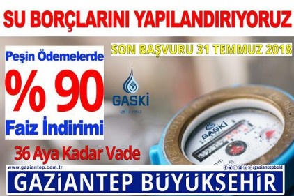 Peşin ödemelerde gecikme faizi yüzde 90 indirilecek