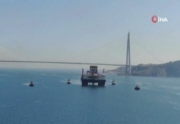 Petrol arama platformu İstanbul Boğazı'ndan geçiyor