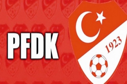 PFDK&#039;dan 4 büyüklere para cezası 