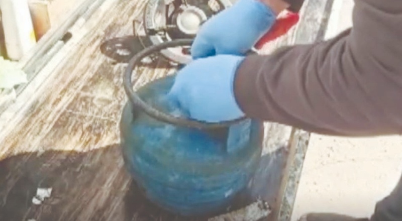 Piknik tüplerine gizlenmiş 8 kilo eroin ele geçirildi