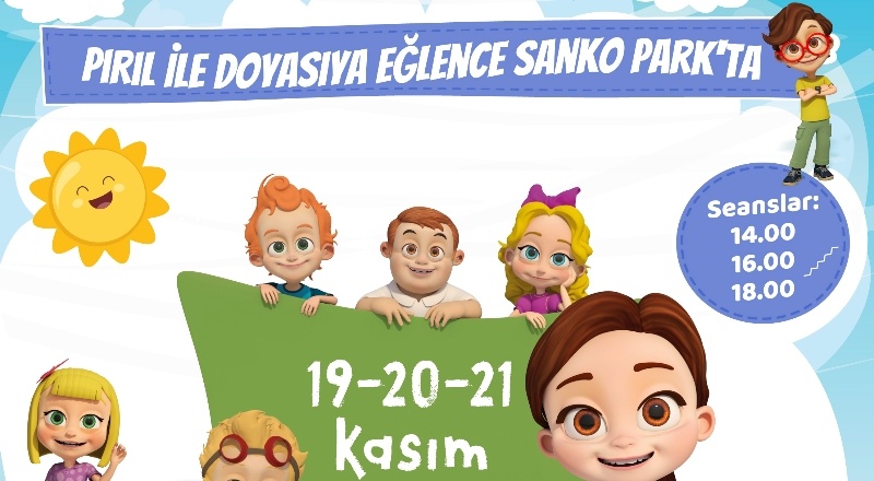 Pırıl ve Arkadaşları Sankopark’ta