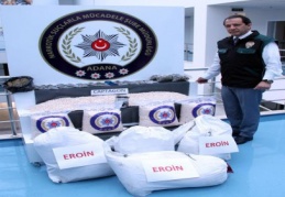 Piyasa değeri 55 milyonluk uyuşturucu ele geçirildi 