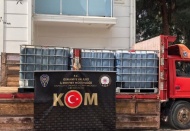 Piyasa değeri 1 milyon lira değerinde yakıt ele geçirildi