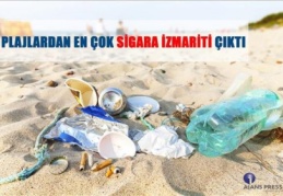 Plajlardan en çok sigara izmariti çıktı