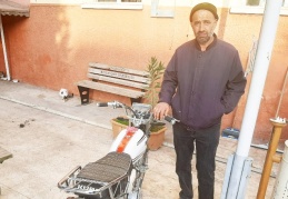 Plakasız motosiklet çalıntı çıktı