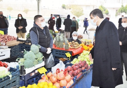 Planlama dahilinde ihtiyaç duyulan noktalara pazaryerleri yapacağız