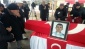 Polis babadan şehit oğluna veda