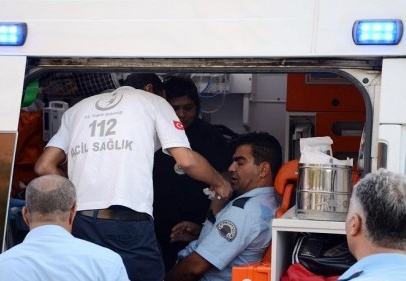 Polis biber gazıyla müdahale etti