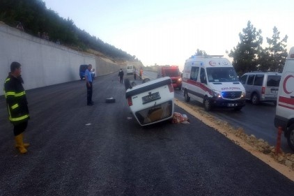 Polis kaçan zanlıyı aracın lastiklerine ateş ederek durdurdu