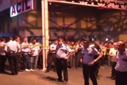 Polis, olayları havaya ateş açarak yatıştırdı 