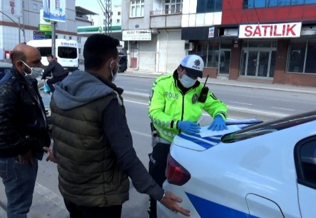 Polise yalvardılar ama cezadan kaçamadılar