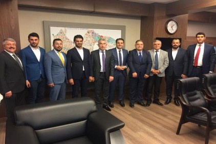 Polisgücü yönetiminden Karaduman&#039;a ziyaret 