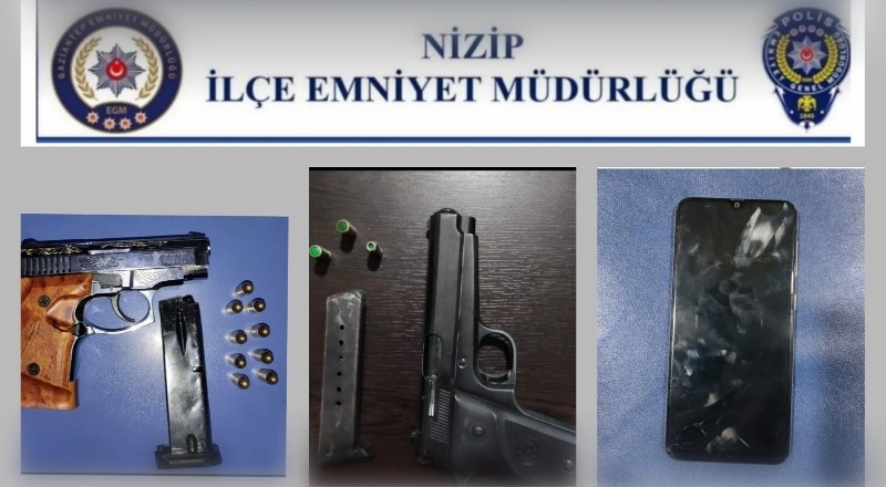 3 kişinin üzerinden uyuşturucu madde ile silahlar çıktı