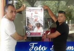 Polisten düğün magandalarına afişli uyardı