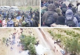 Polonya mültecilere karşı sınırda olağanüstü önlem aldı