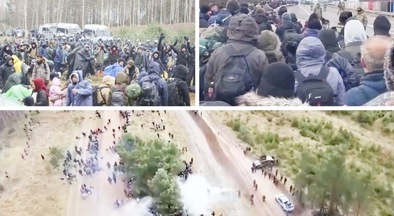 Polonya mültecilere karşı sınırda olağanüstü önlem aldı