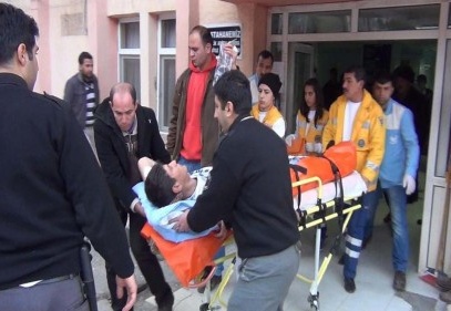 Pompolı tüfeklerle kavga ettiler