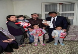 Poyraz, 2015 yılında ziyaret edilen 5 bininci bebek oldu