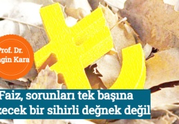 Prof. Dr. Engin Kara: Faiz, sorunları tek başına çözecek bir sihirli değnek değil