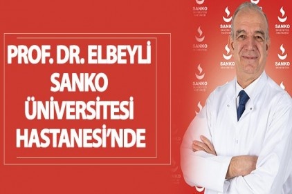 Prof. Dr. Levent Elbeyli, SANKO Üniversitesi Hastanesi&#8217;nde