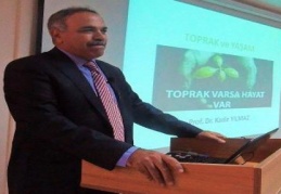 Prof. Dr. Yılmaz: Geleceğimiz için tarım arazilerine iyi bakmalıyız