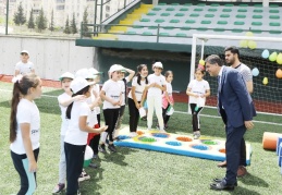 Proje faaliyetlerine ilkokullu öğrencilerin büyük ilgisi büyük oldu