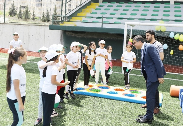Proje faaliyetlerine ilkokullu öğrencilerin büyük ilgisi büyük oldu