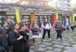 Proje ortakları 2nd Senior High School of Edessa Okulu’nu ziyaret ettiler