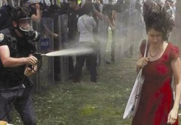 Protestocularda biber gazının etkileri sürüyor