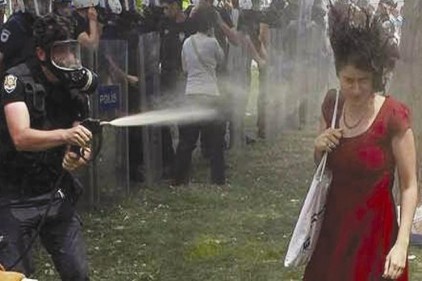 Protestocularda biber gazının etkileri sürüyor