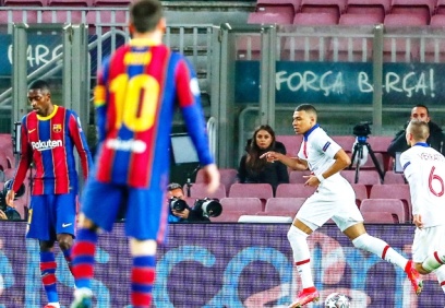 PSG, Barcelona'yı deplasmanda devirdi