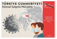 PTT’den “Küresel salgınla mücadele” konulu anma pulu ve ilk gün zarfı