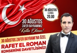 Rafet El Roman Gazianteplilere bayram coşkusu yaşatacak