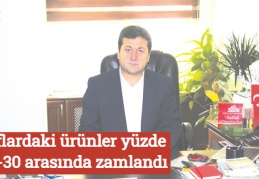 Raflardaki ürünler yüzde 20-30 arasında zamlandı