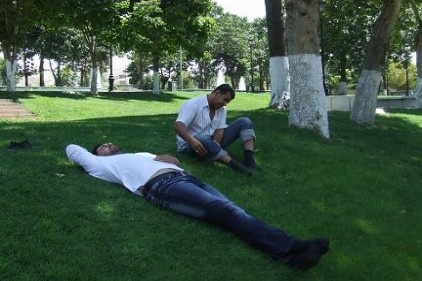 Ramazan ayının ilk günü vatandaşlar yorgun düştü