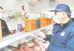 Ramazan öncesi, market, kasap ve fırınlar denetleniyor