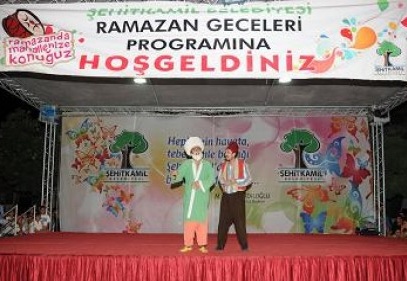 Ramazan var şenlik var 