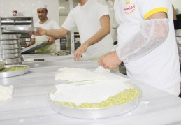 Ramazan’la birlikte baklava üretimi hareketlendi