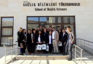 Rehber öğretmenleri eşliğinde üniversiteyi gezdiler