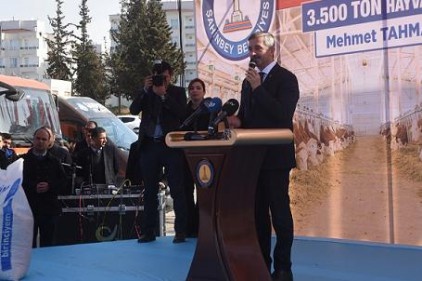 Rekor düzeyde yem dağıtımı hedefleniyor