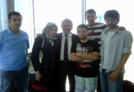 Rektör Prof. Dr. İbrahim Özdemir, İngiltere'ye giden öğrencileri uğurladı