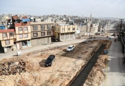 Reşadiye Caddesi’nde genişletme çalışması yapılıyor