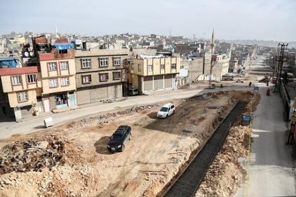 Reşadiye Caddesi&#8217;nde genişletme çalışması yapılıyor